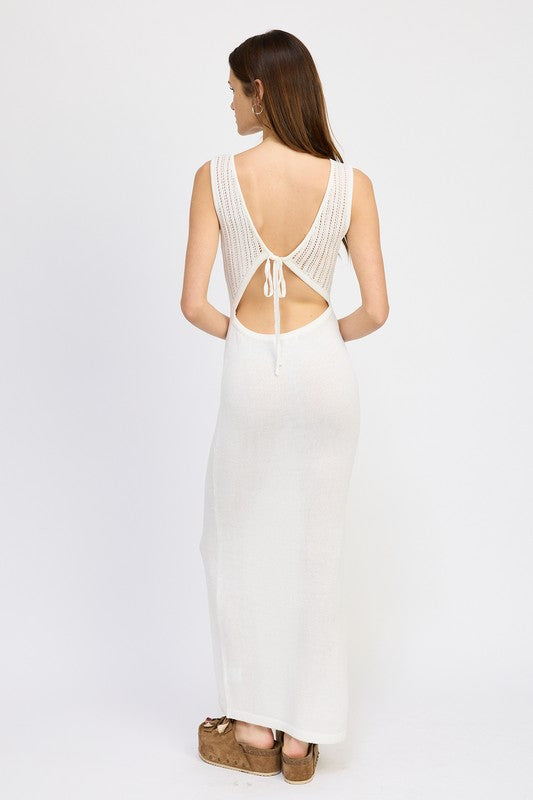 CAIT Crochet Maxi Dress