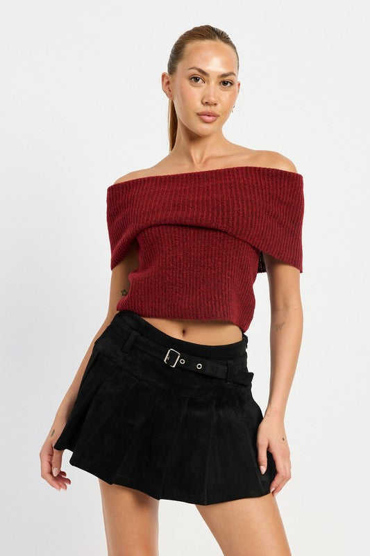 JUSTINE Skort With Belt