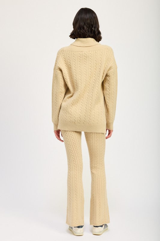 BETHANY Cable Knit Sweater