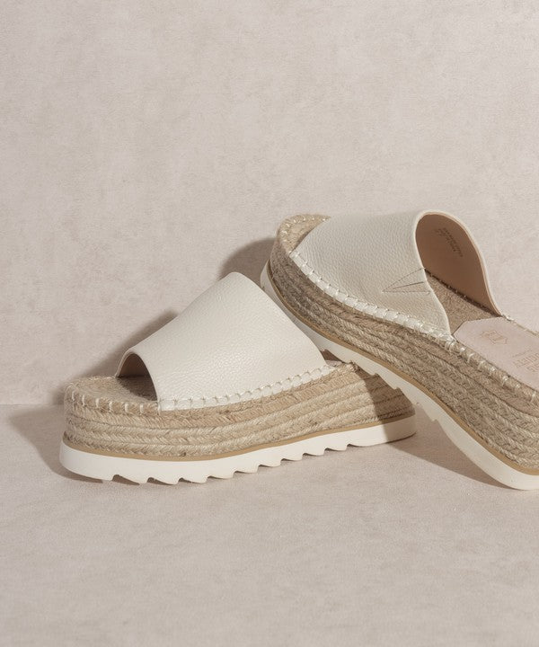 IVY Espadrille Platform Slide