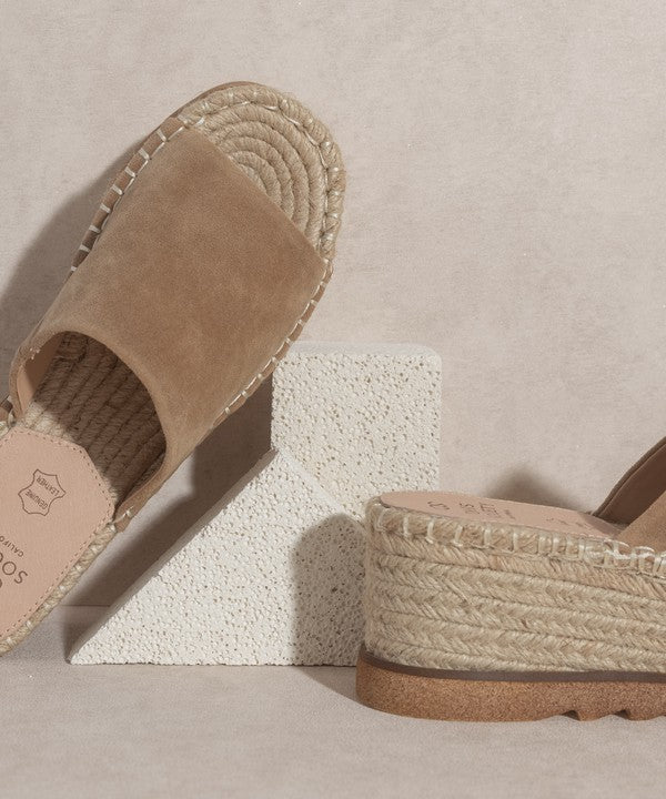IVY Espadrille Platform Slide