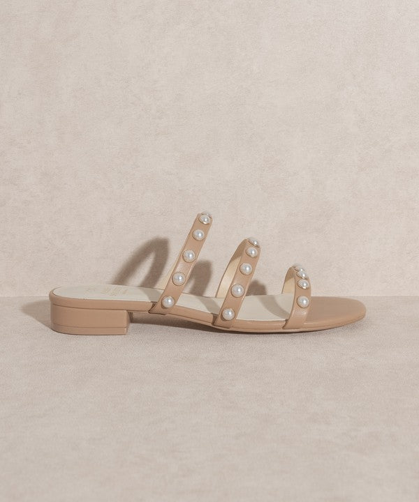 VALERIE Pearl Flat Sandals