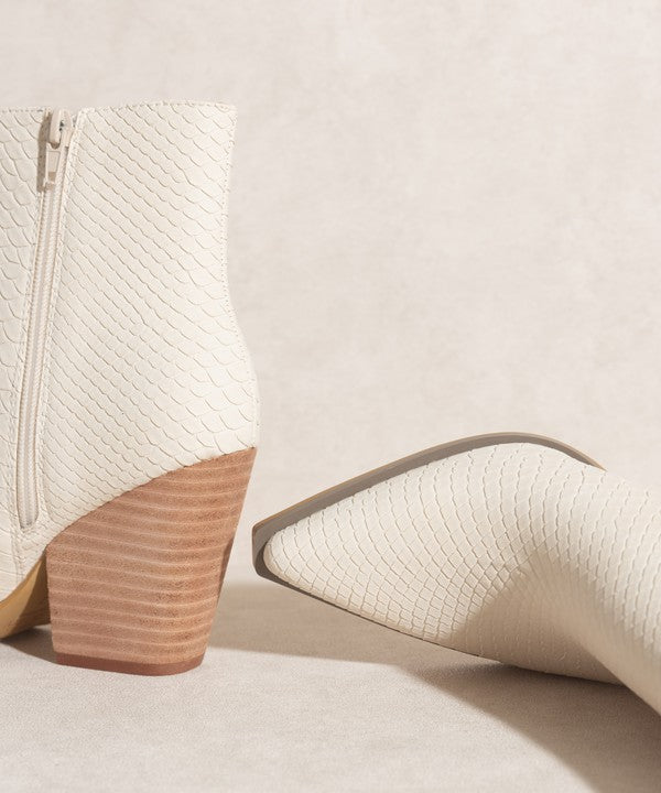 SONIA Western Ankle Boots