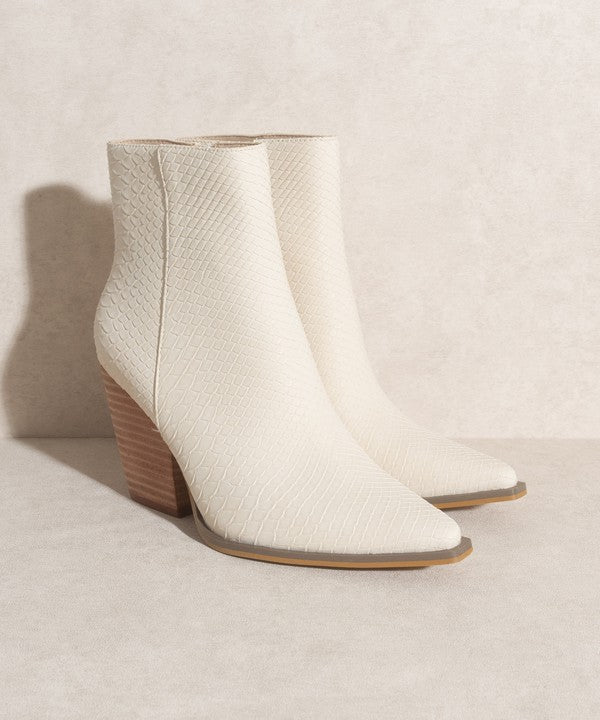 SONIA Western Ankle Boots