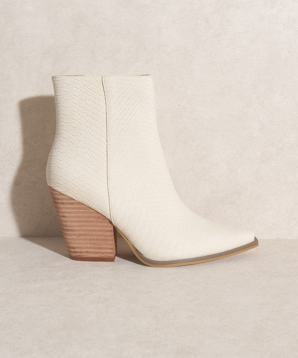 SONIA Western Ankle Boots