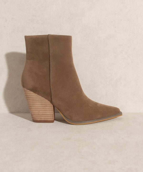 SONIA Western Ankle Boots