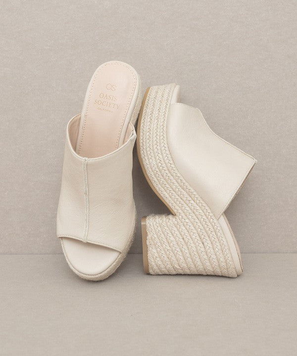 MELISSA Espadrille Platform Heel