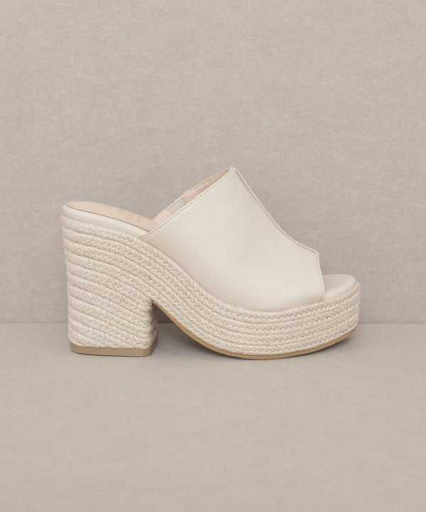 MELISSA Espadrille Platform Heel