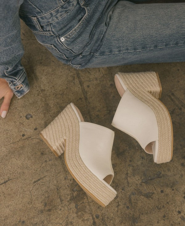 MELISSA Espadrille Platform Heel