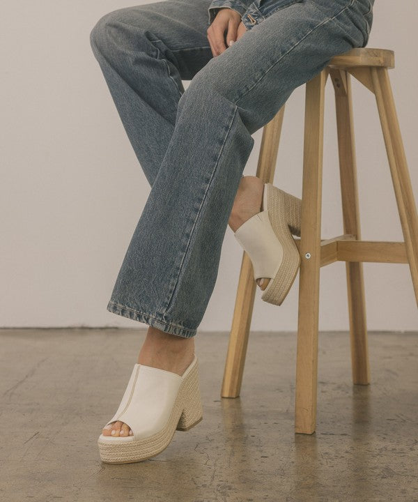 MELISSA Espadrille Platform Heel