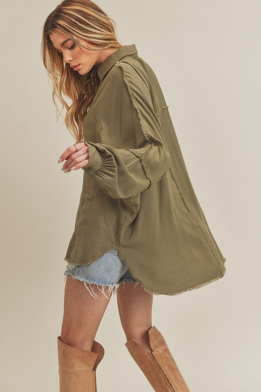 DELILAH Button Down Shirt