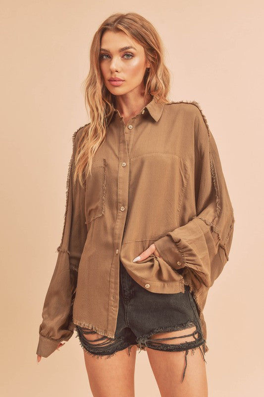 DELILAH Button Down Shirt