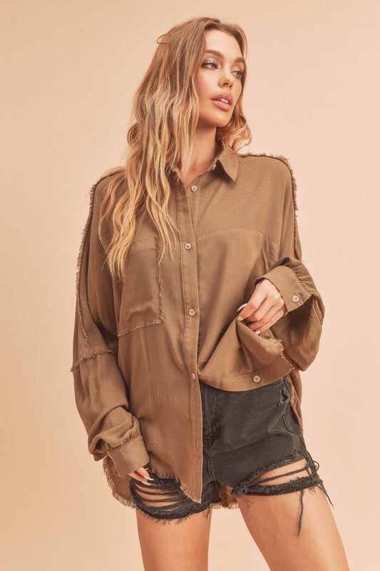 DELILAH Button Down Shirt