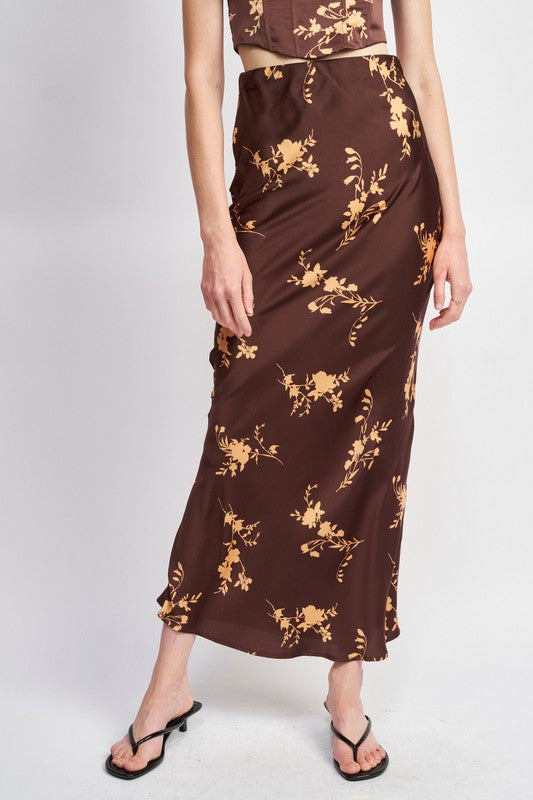 HELEN High Waist Maxi Skirt