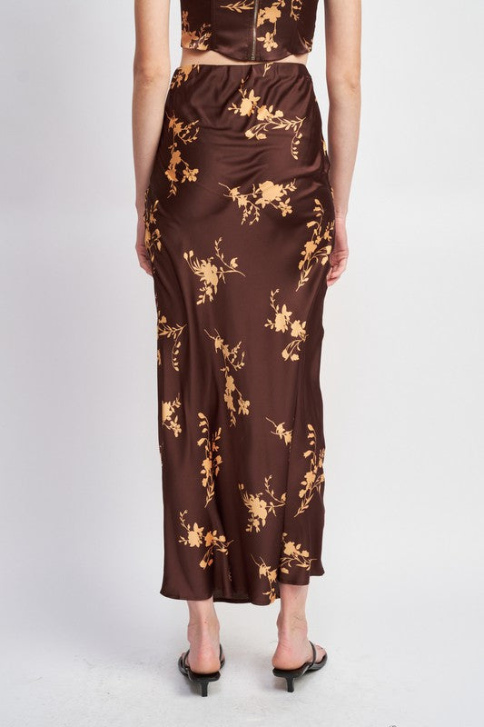 HELEN High Waist Maxi Skirt