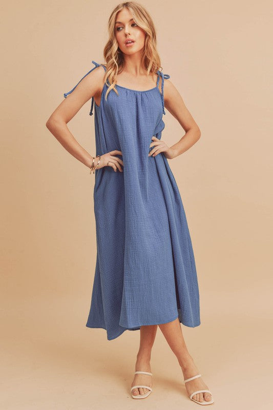 PYPER Pocket Midi Dress