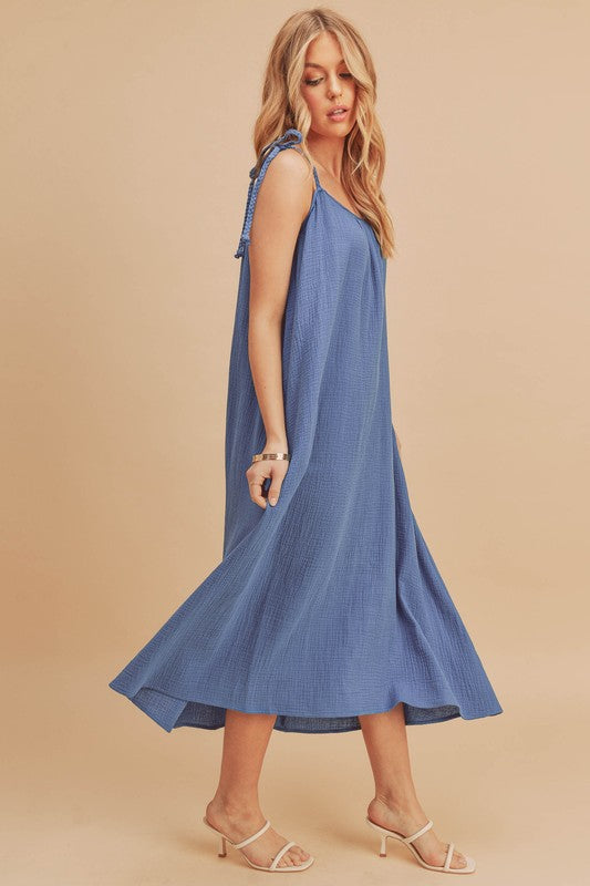 PYPER Pocket Midi Dress