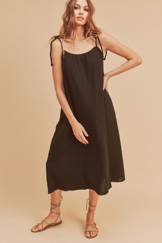 PYPER Pocket Midi Dress