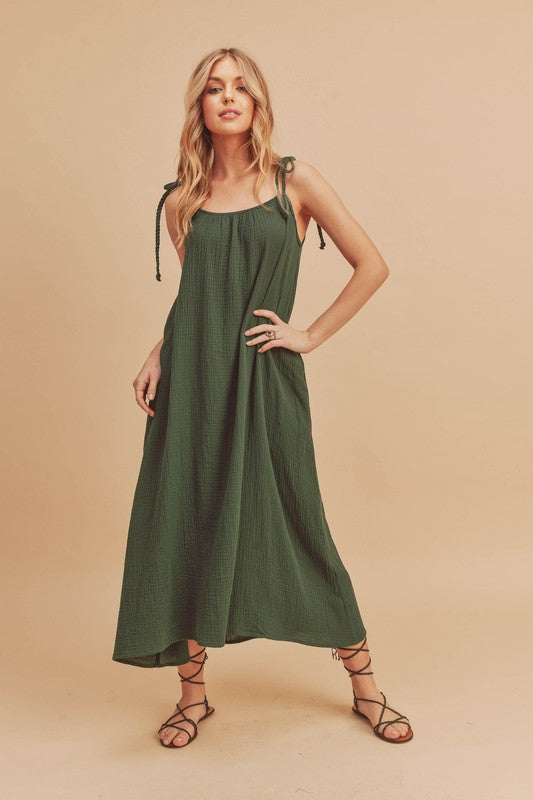 PYPER Pocket Midi Dress