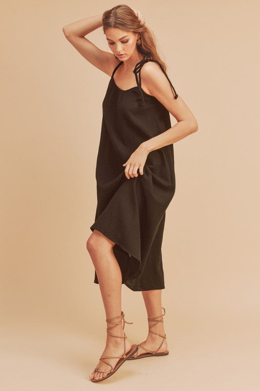 PYPER Pocket Midi Dress