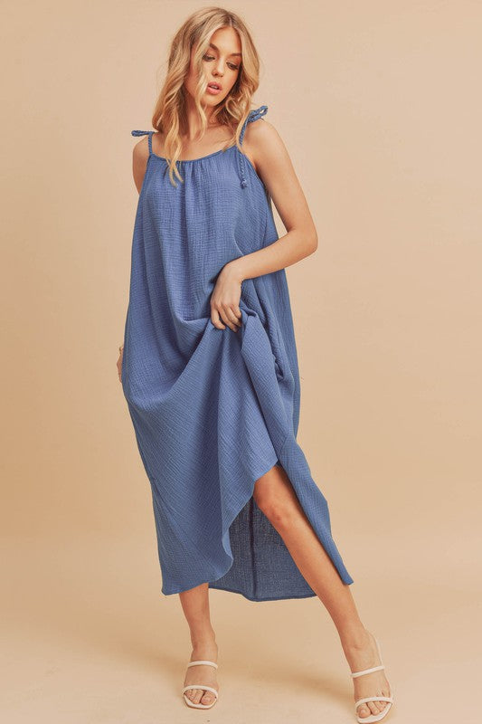 PYPER Pocket Midi Dress