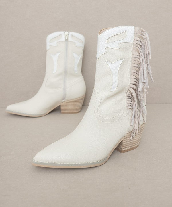 MILLIE Fringe Bootie