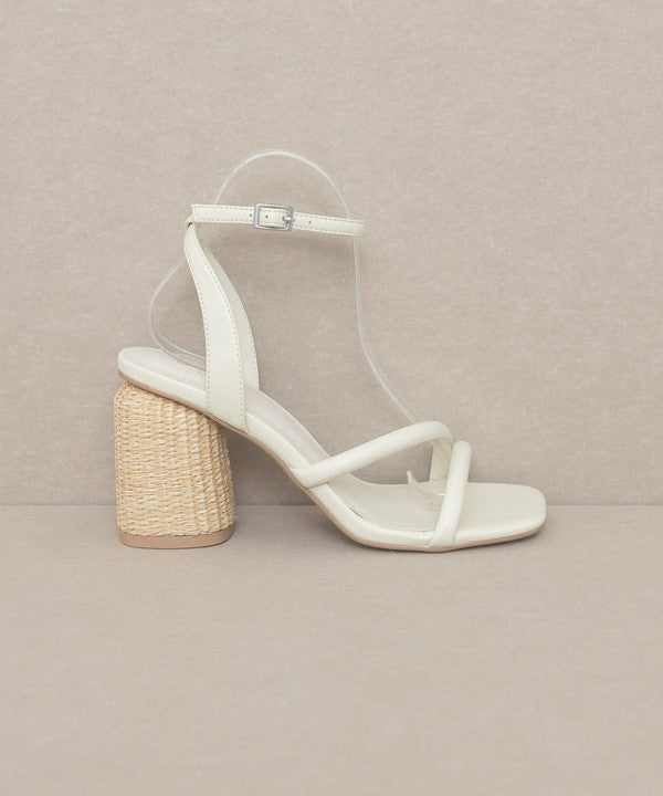 ALAIA Raffia Heel