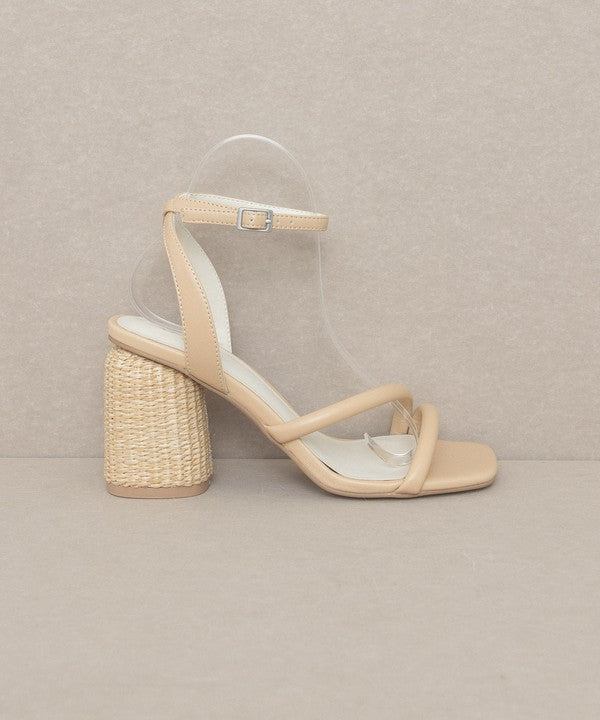 ALAIA Raffia Heel