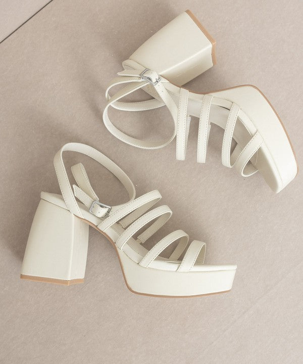 TALIA Strappy Platform Heel