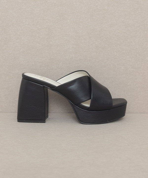 CARMEN Platform Mule Heel