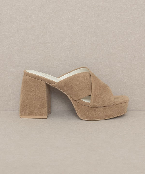 CARMEN Platform Mule Heel