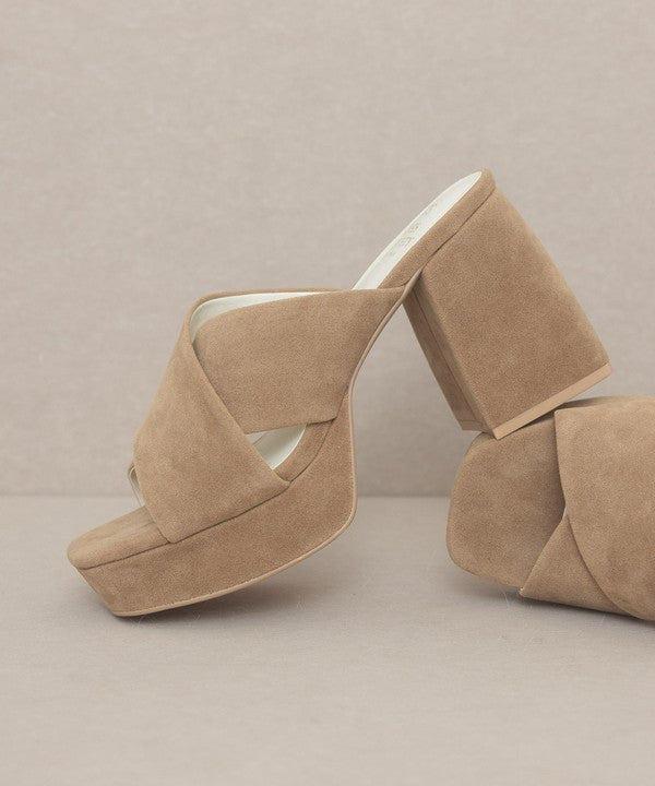 CARMEN Platform Mule Heel