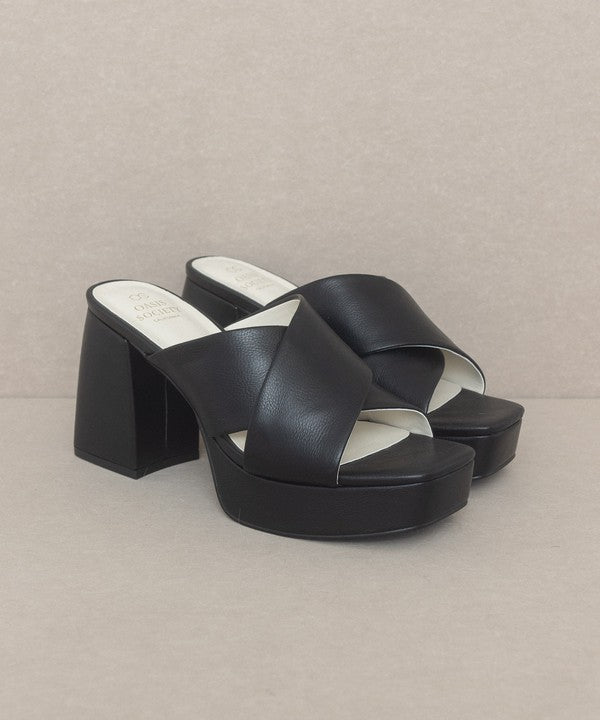 CARMEN Platform Mule Heel