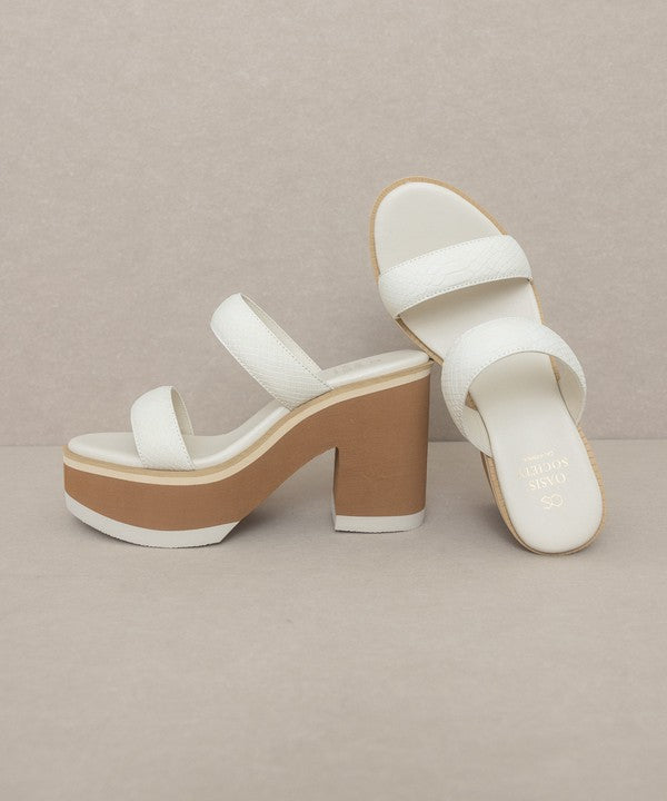 DAPHNE Chunky Heeled Sandal