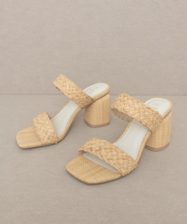 KAYLA Raffia Heel