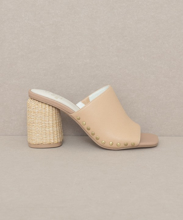 SERENA Raffia Heel