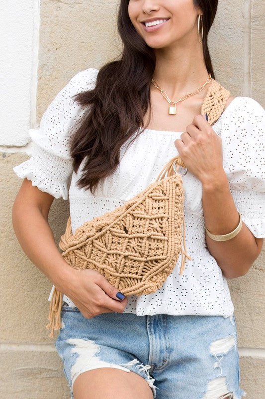 COVE Macrame Bag