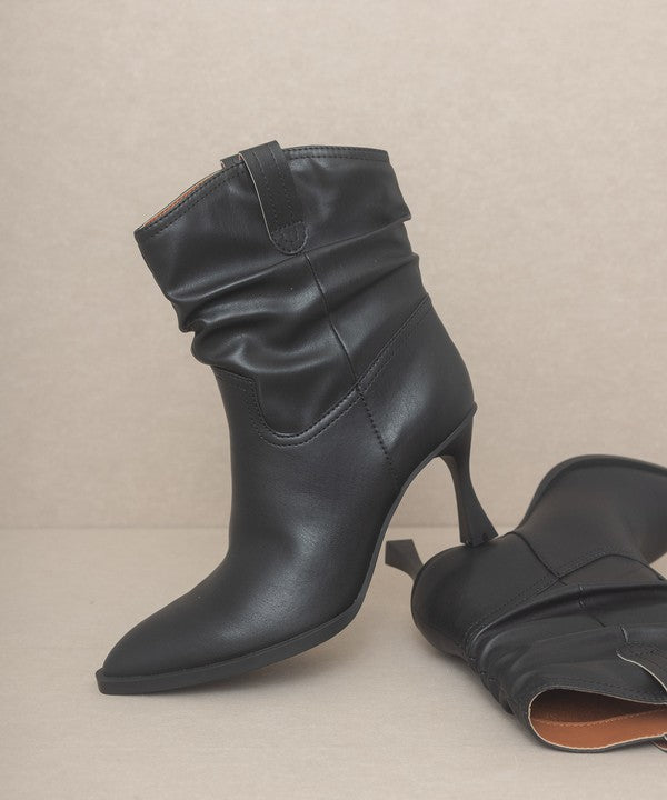 RIGA Western Inspired Slouch Boots