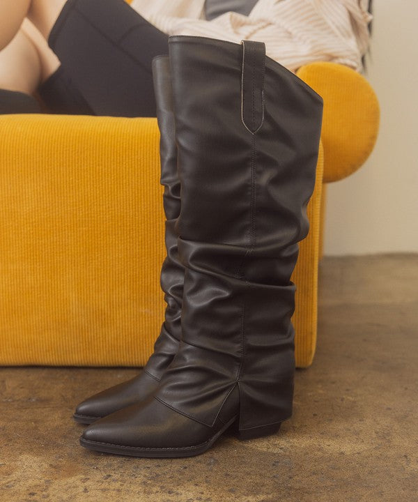 THEA Fold Over Boots