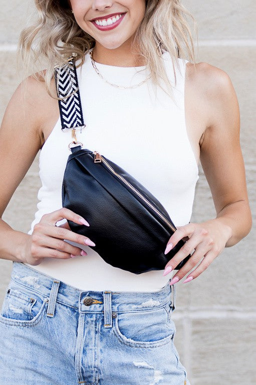 NORA Removable Fringe Crossbody Bag