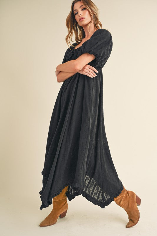 Elane Asymmetrical Hem Dress