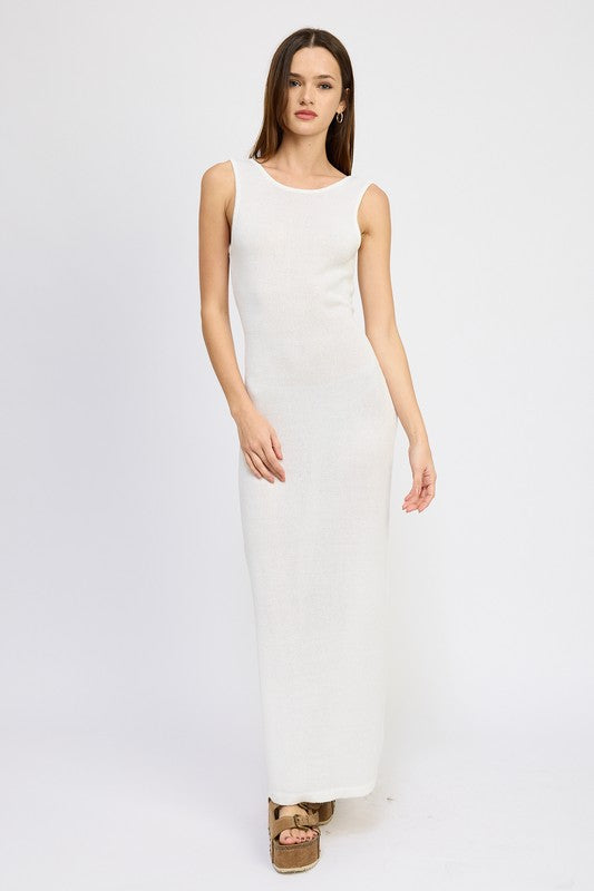 LENA Crochet Maxi Dress