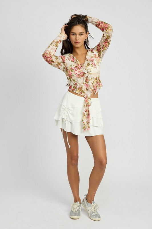 GAIA Floral Blouse