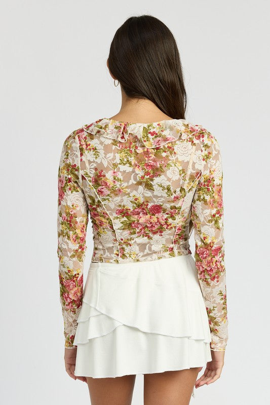 GAIA Floral Blouse