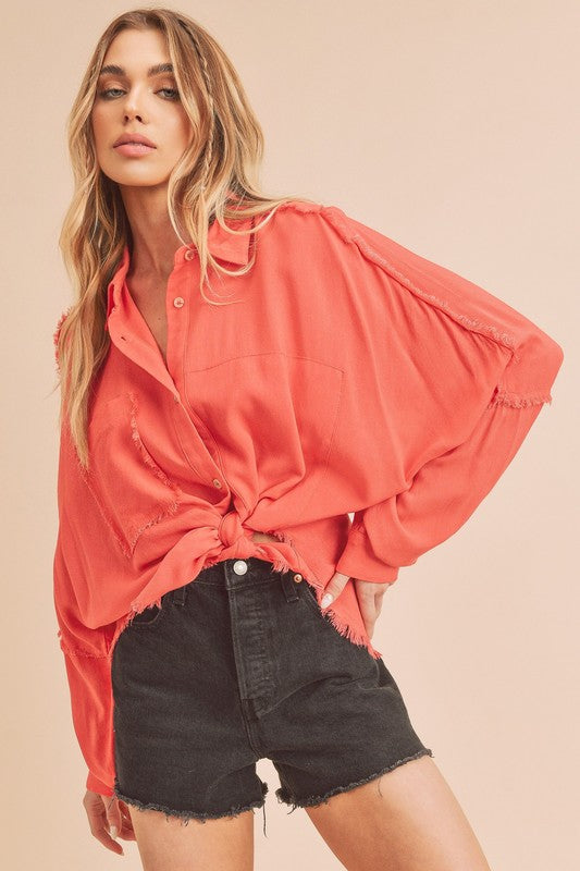 DELILAH Button Down Shirt