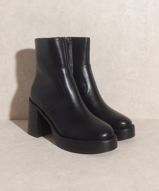 ALEXANDRA Platform Ankle Boots